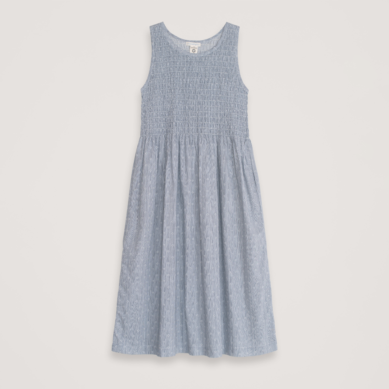 Serendipity Women's Cotton Smock Dress | Organic Cotton