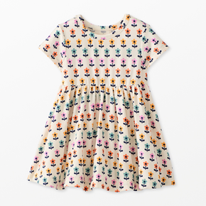 Hanna Andersson Short Sleeve Playtime HannaSoft Dress
