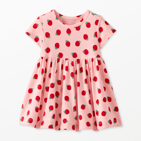 Hanna Andersson Short Sleeve Playtime HannaSoft Dress