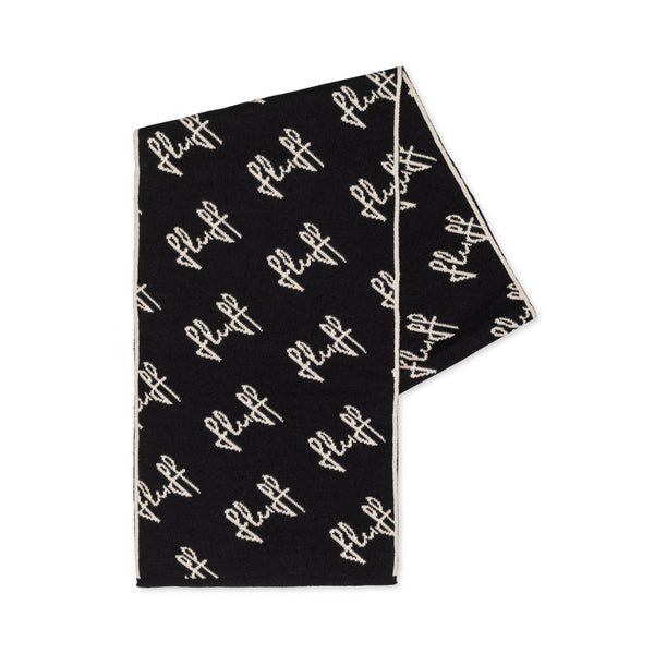 Fluff Alpaca Logo Baby Alpaca Scarf – 100% Baby Alpaca Scarf