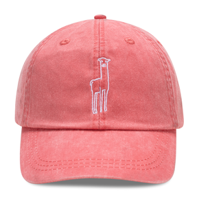 Fluff Alpaca Embroidered Baseball Hats