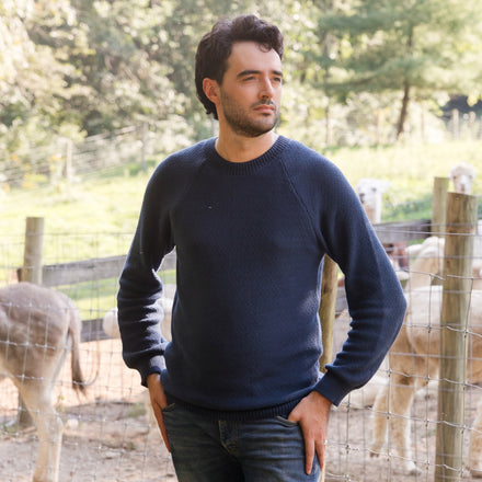 Fluff Greylock Pima Cotton Crewneck