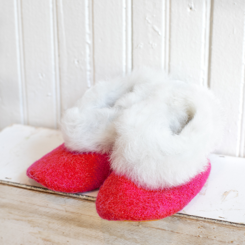 Newborn Alpaca Booties