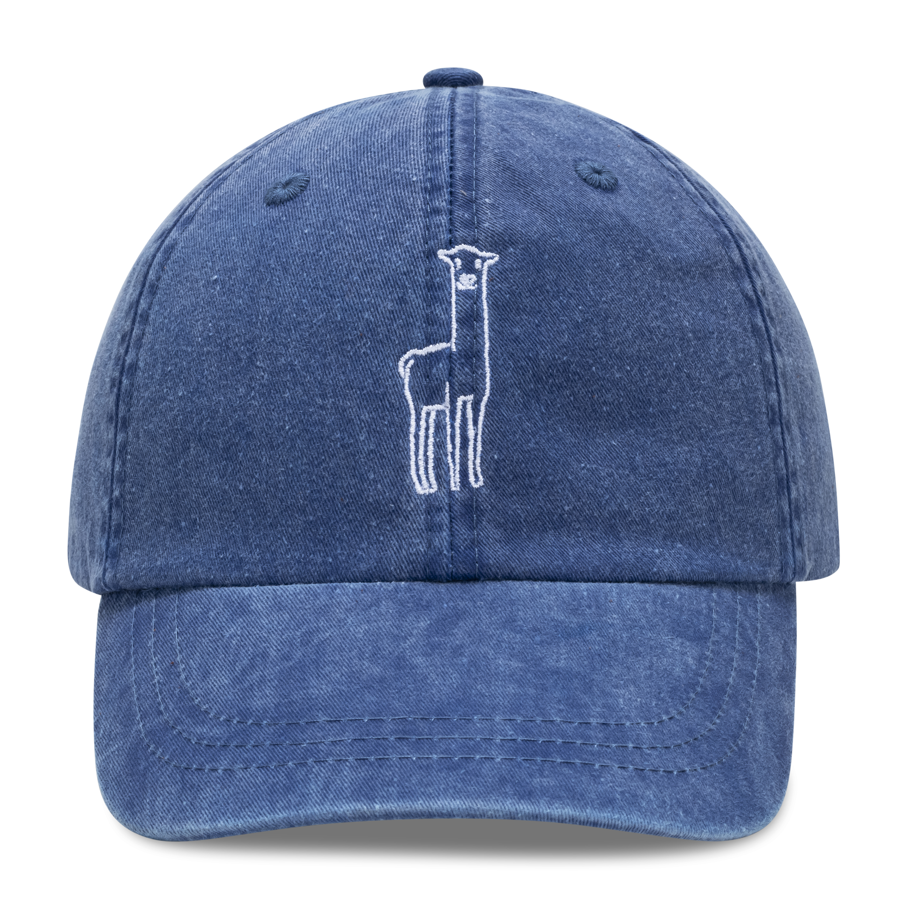Fluff Embroidered Alpaca Logo Baseball Hat