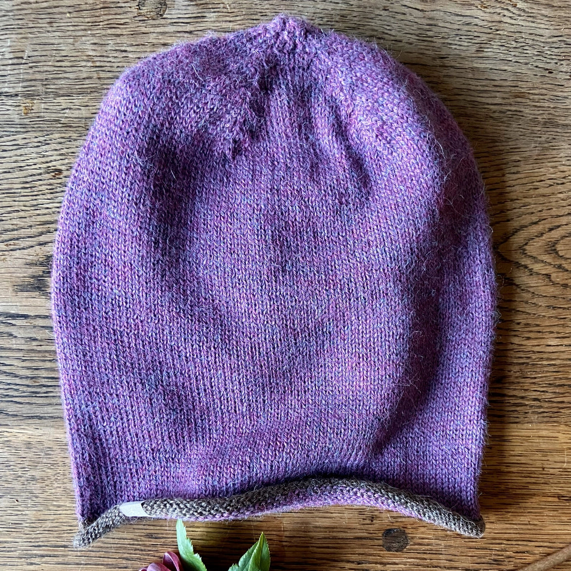 Jersey Knit Alpaca Hat
