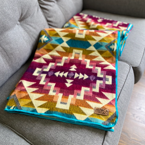 Andean Alpaca Wool Blanket