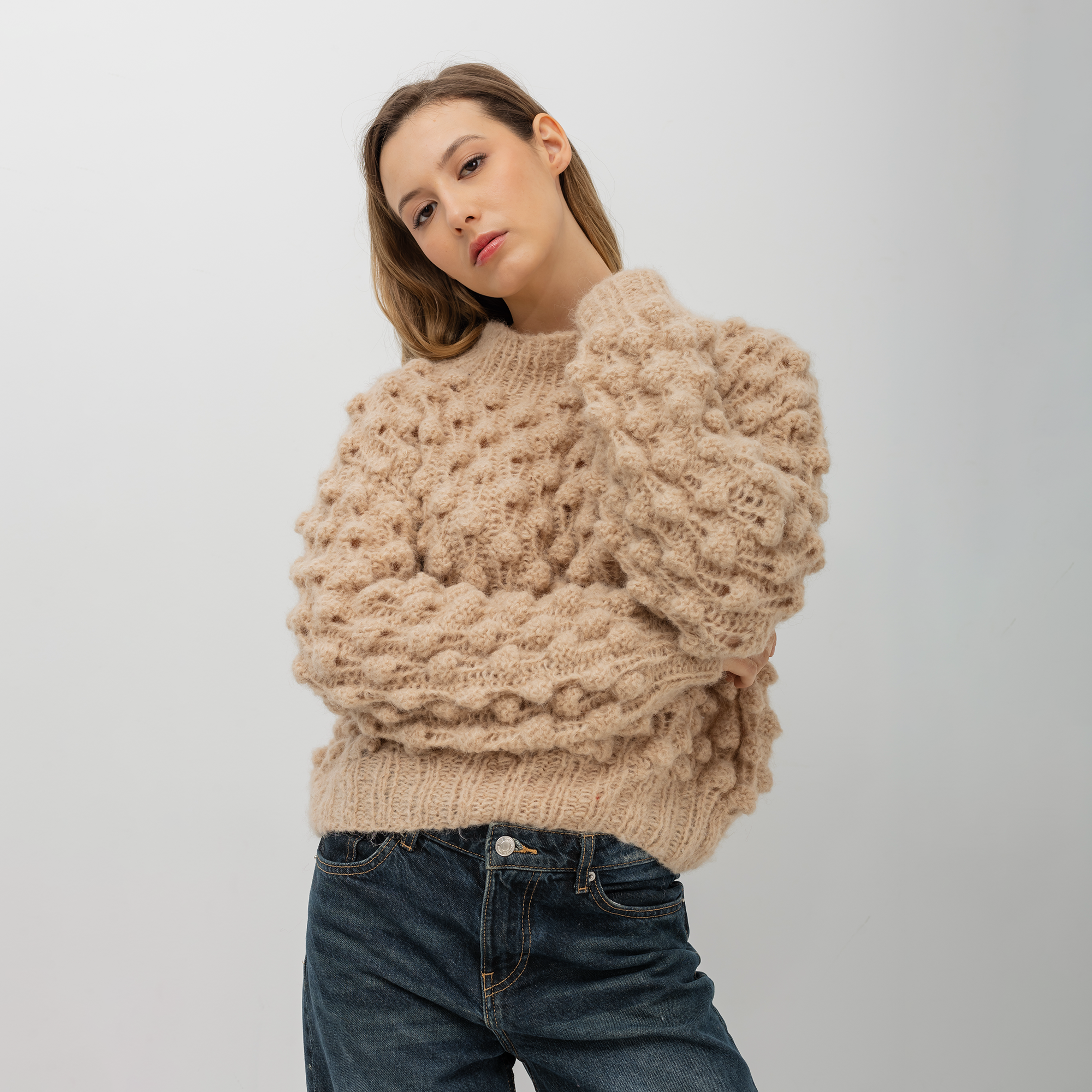 Michele & Hoven Cami Loop Alpaca Sweater