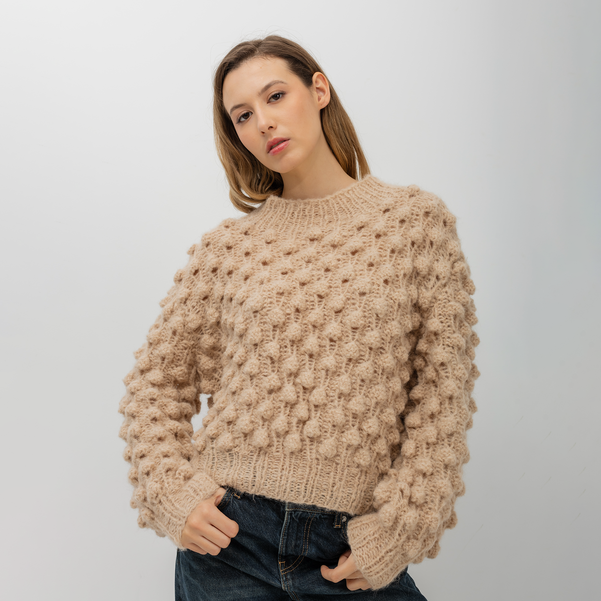 Michele & Hoven Cami Loop Alpaca Sweater