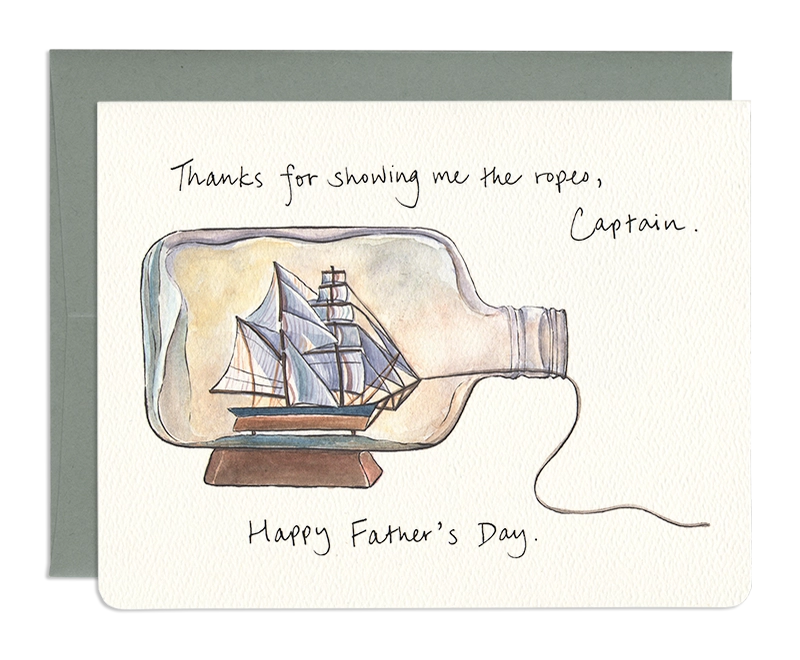 'Captain Dad' Card