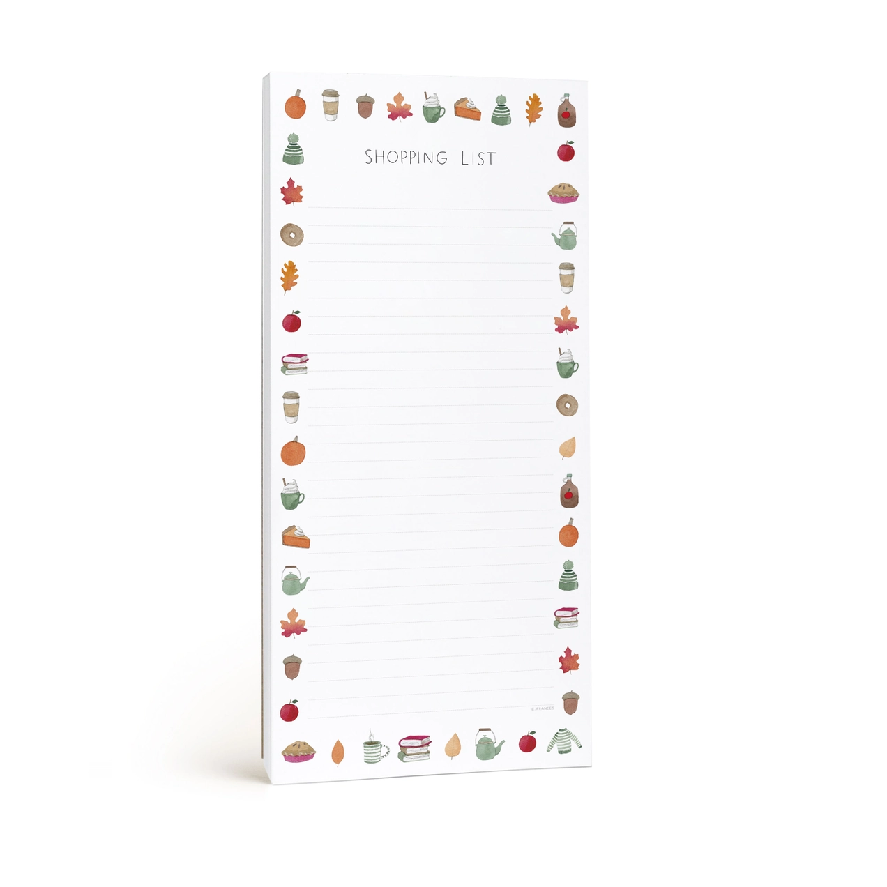 Crisp & Cozy Market Notepad