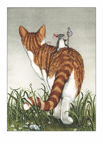 'Emmett and Roscoe' Card