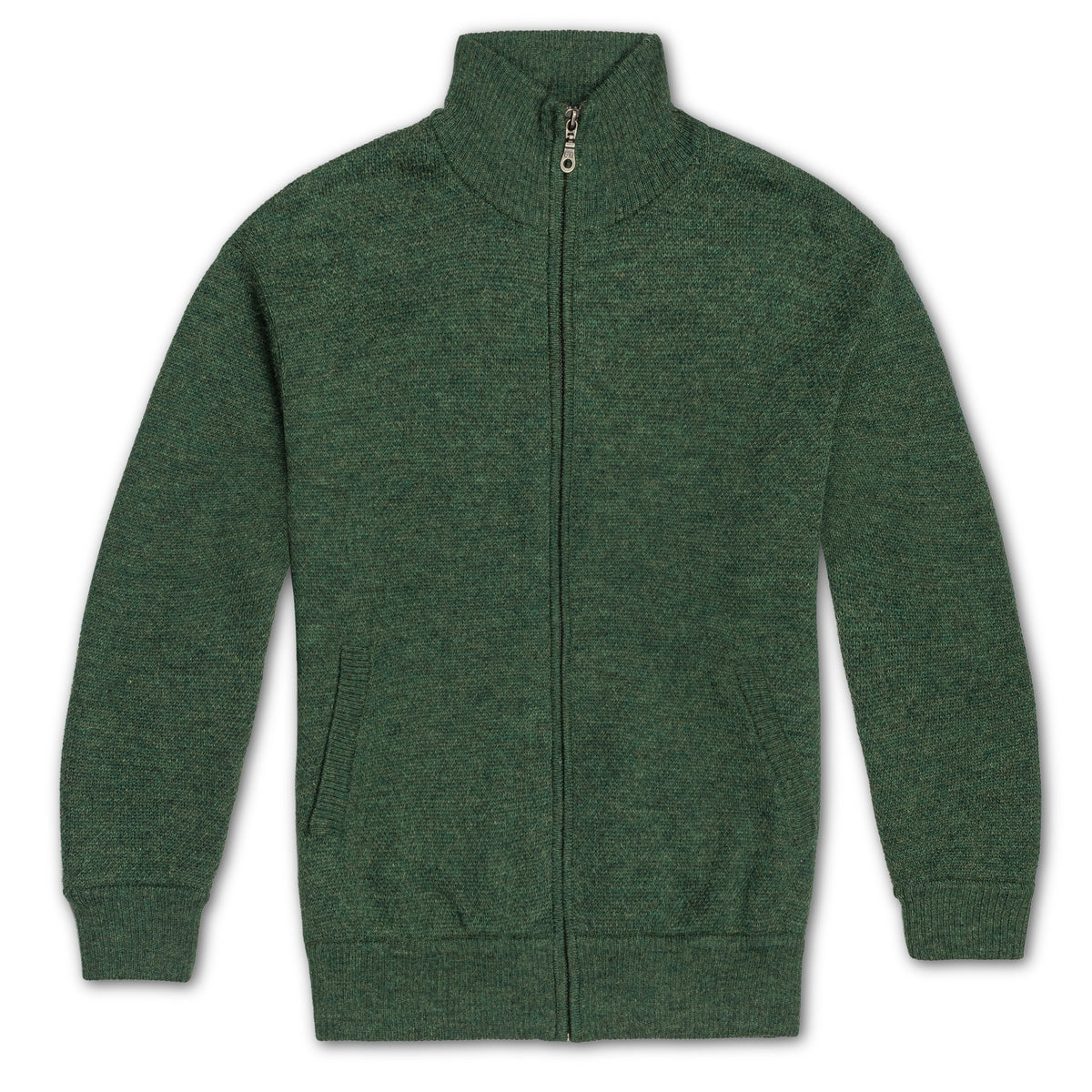 Fluff Men’s Heavyweight Full-Zip Alpaca Jacket