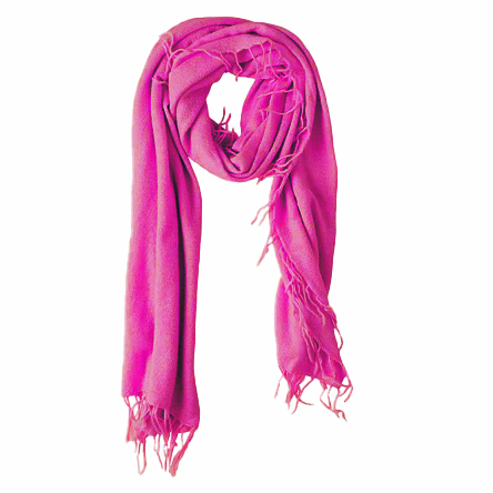 Full Fringe Alpaca and Silk Scarf