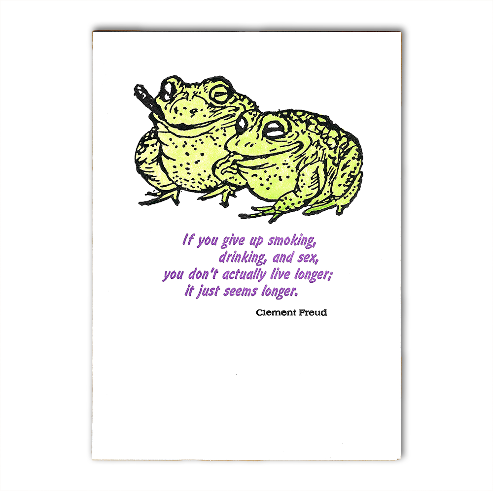 'Green Guys' Card