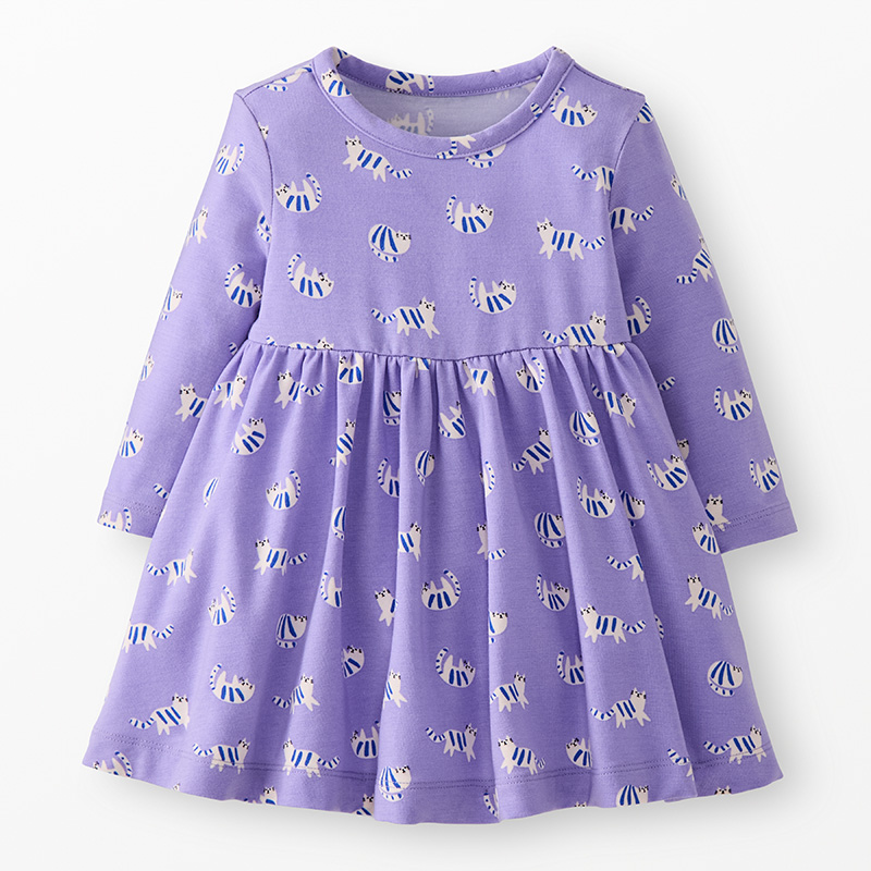 hanna andersson dresses Playtime Dress in HannaSofttm (Infant/Toddler) Girl's Dress Cute Cats On Purple : 6-12 Months, Lyocell/Spandex/Tencel Clor:Custom Color ( Special instructions for seller ) Peace of mind knowing Maid Of Honor Dresses Girl's Buffalo Check Fluffy