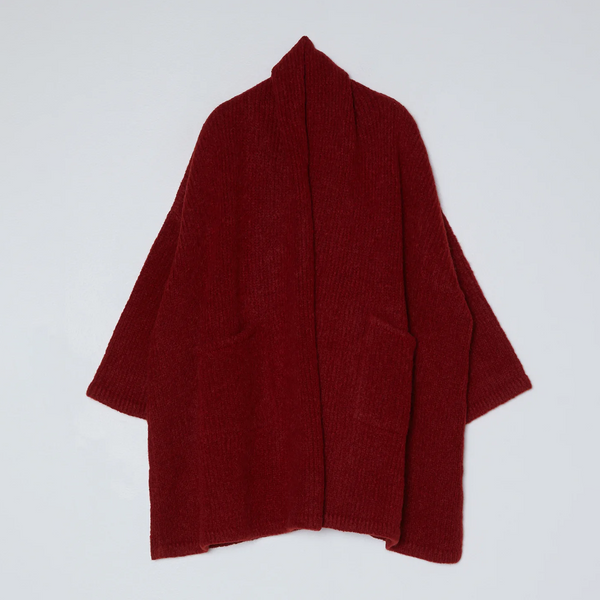 Haori Coat in Supreme Alpaca at Atelier Delphine Deer / M/L Haori Coat in Supreme Alpaca at Atelier Delphine Deer / M/L