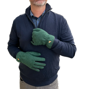 Felted Alpaca Gloves
