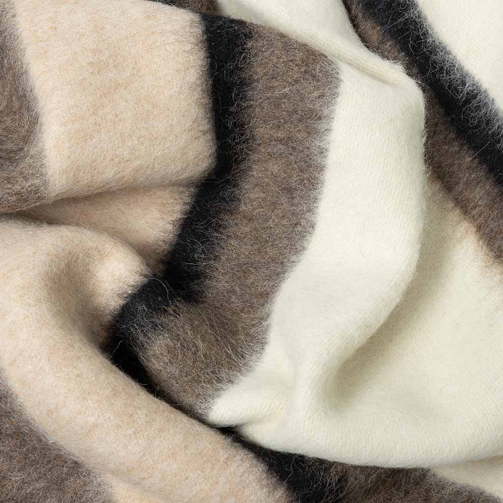 Kimura Heirloom Alpaca Blanket - Earth