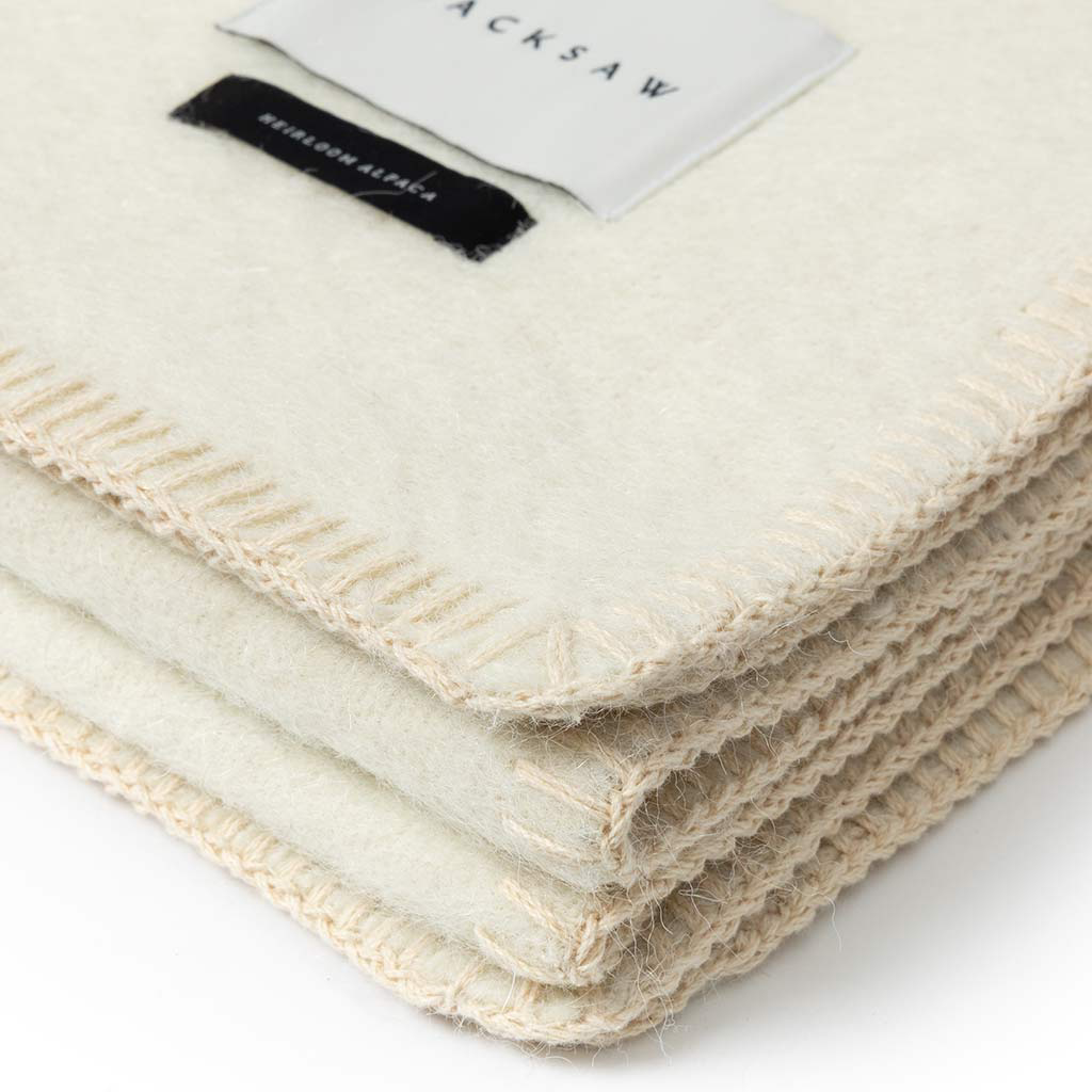 Kimura Heirloom Alpaca Blanket - Earth