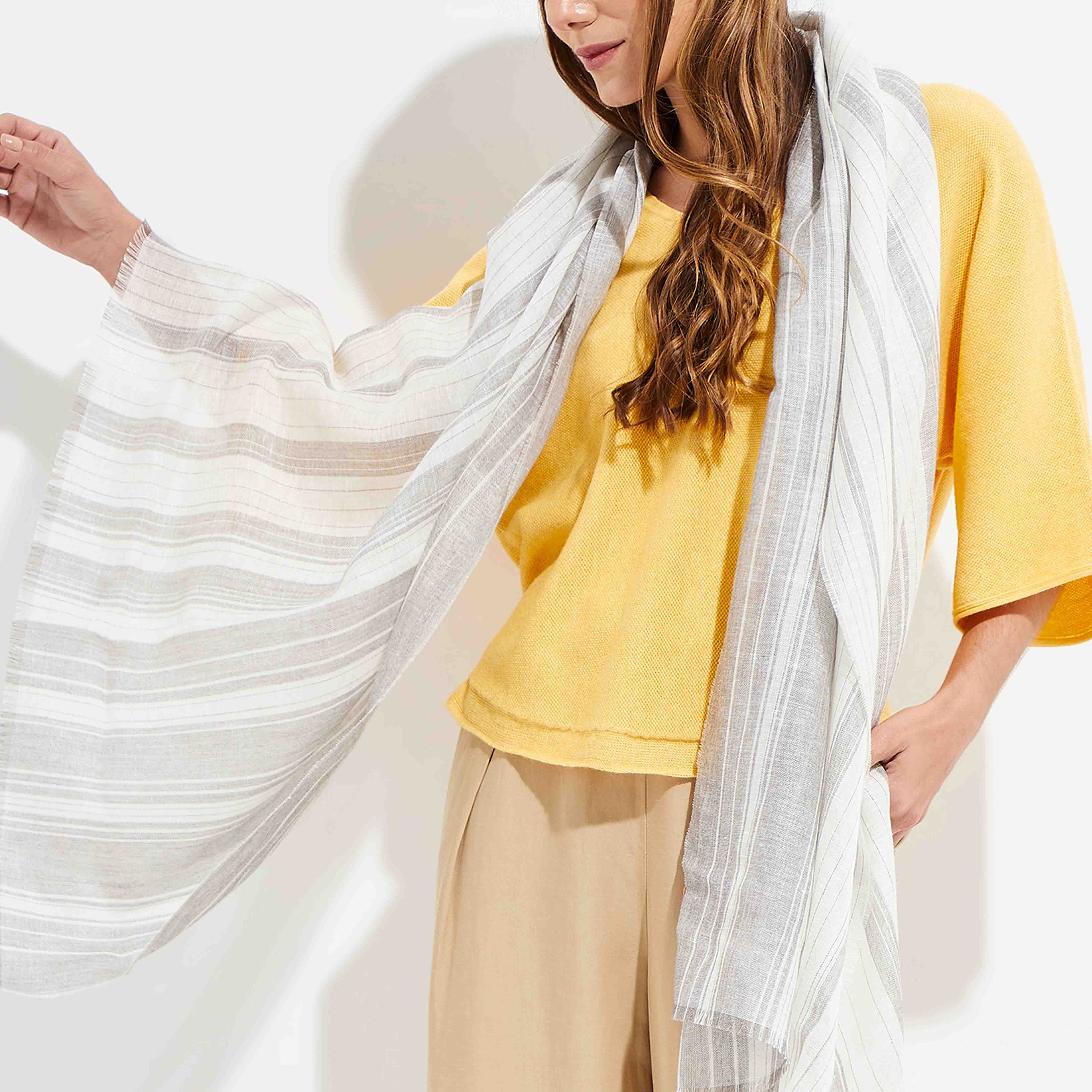 Kuna Yoga Alpaca and Silk Shawl