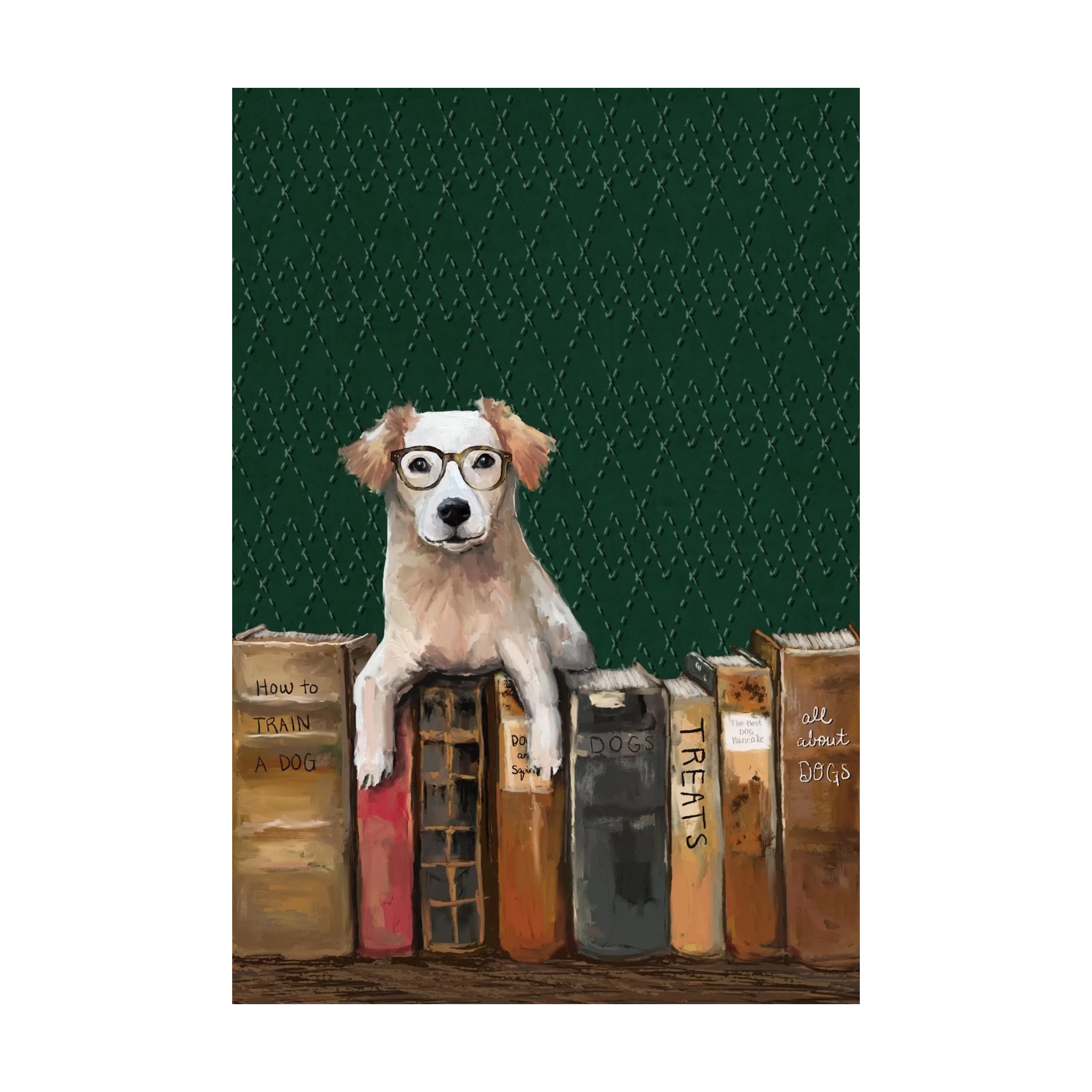 'Library for Dogs' Card