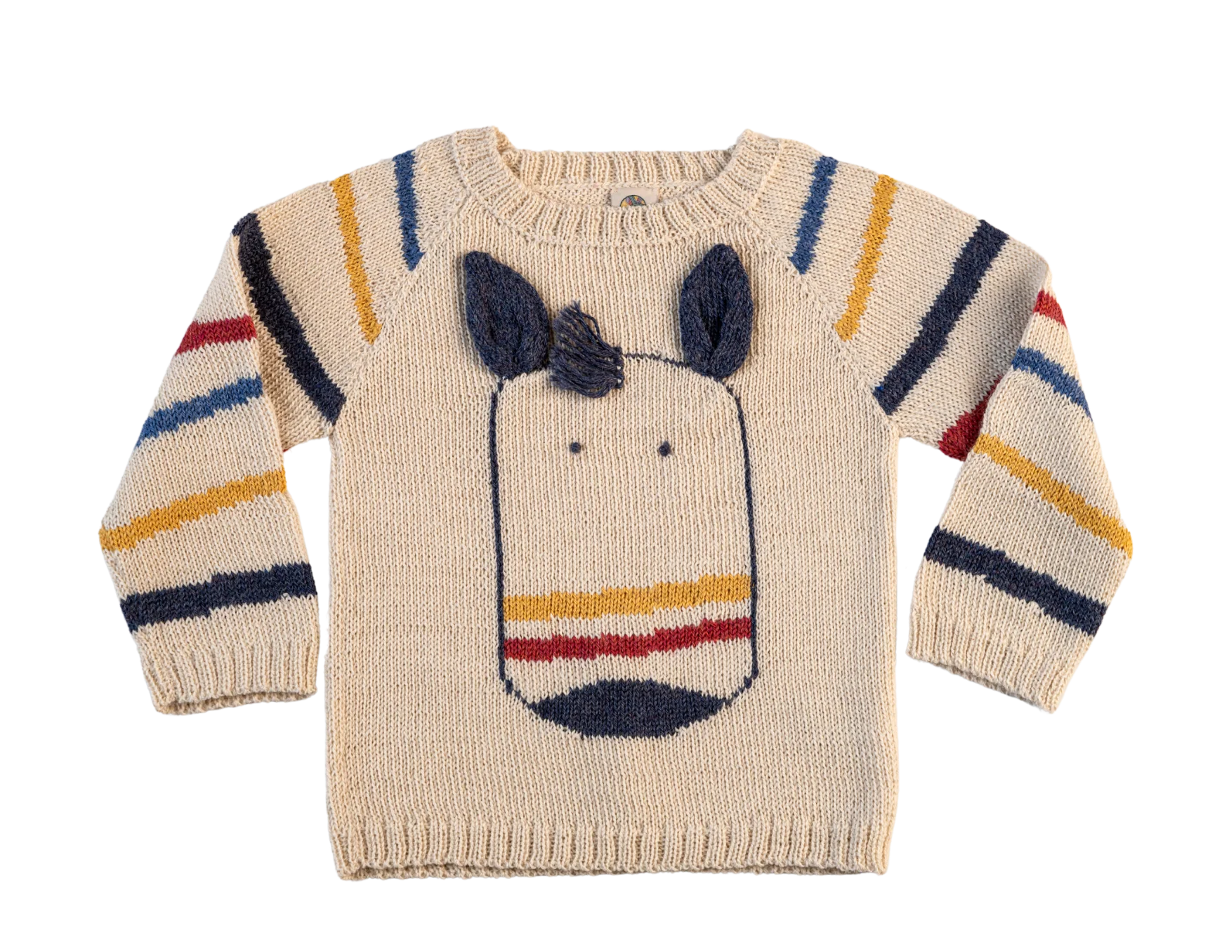 Nanay Little Zebra Alpaca Sweater