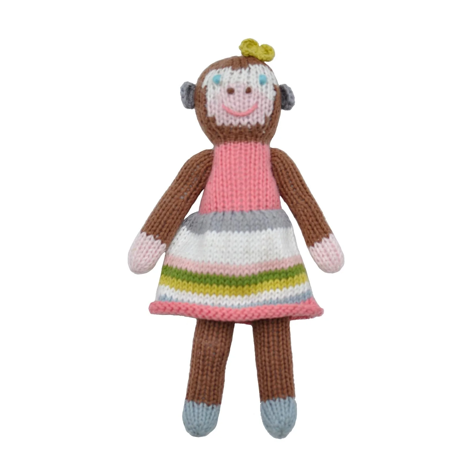 Handmade Peruvian Cotton Baby Rattles