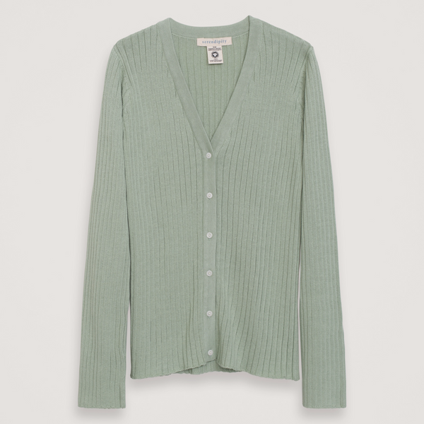 【SCENERITY】Fore Cardigan Linen Crepe Stretch Cardigan | EILEEN FISHER