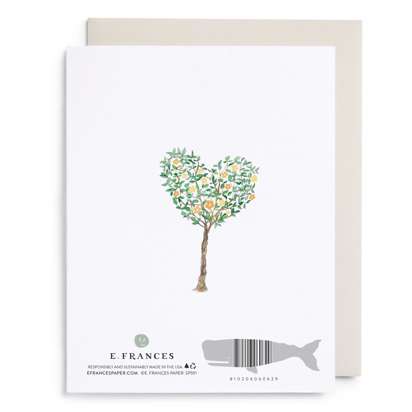 'Yellow Garden' Anniversary Card