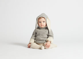 Oeuf Reversible Rabbit Hoodie