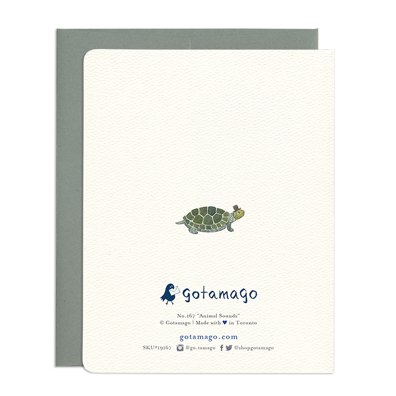 'Animal Sounds' Birthday Card