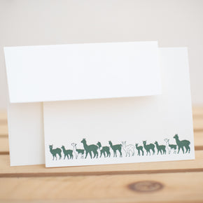 Alpaca Parade Notecard