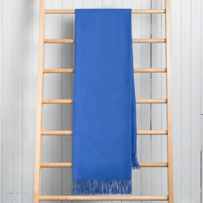 Fluff Solid Color Baby Alpaca Throw Blanket