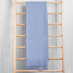 Fluff Solid Color Baby Alpaca Throw Blanket