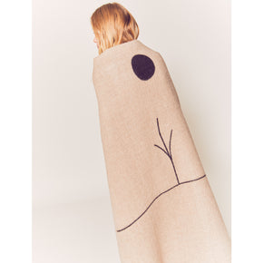 Blacksaw Midnight Sun Reversible Throw