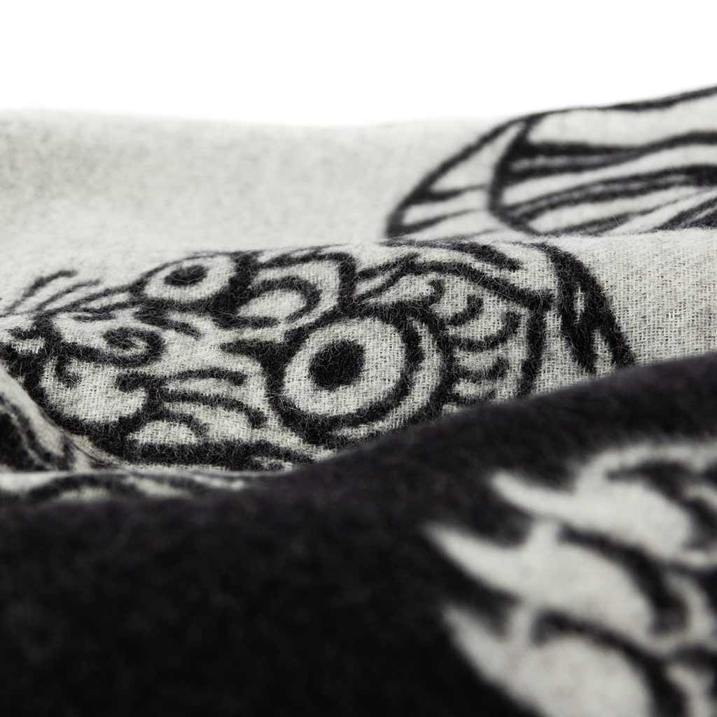 Voodoo Reversible Alpaca Throw