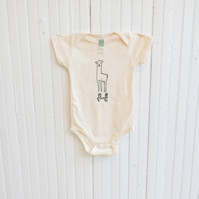 Fluff Alpaca Organic Cotton Onesie