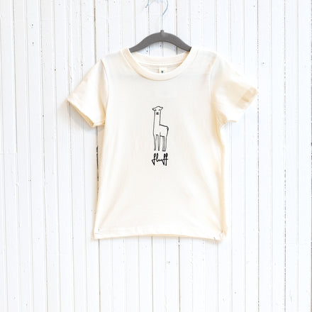 Fluff Toddler Alpaca T-Shirts