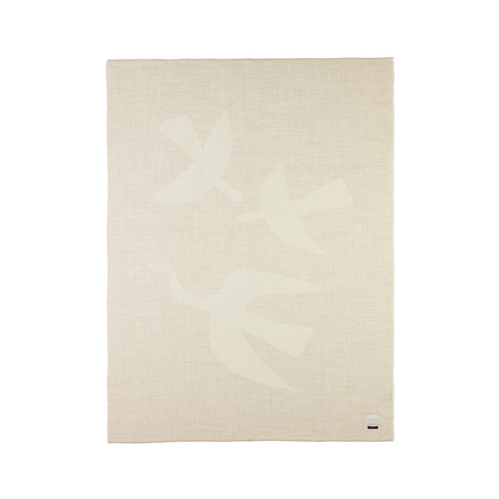 Lotta Love Reversible Alpaca Throw - Shoji/Ivory