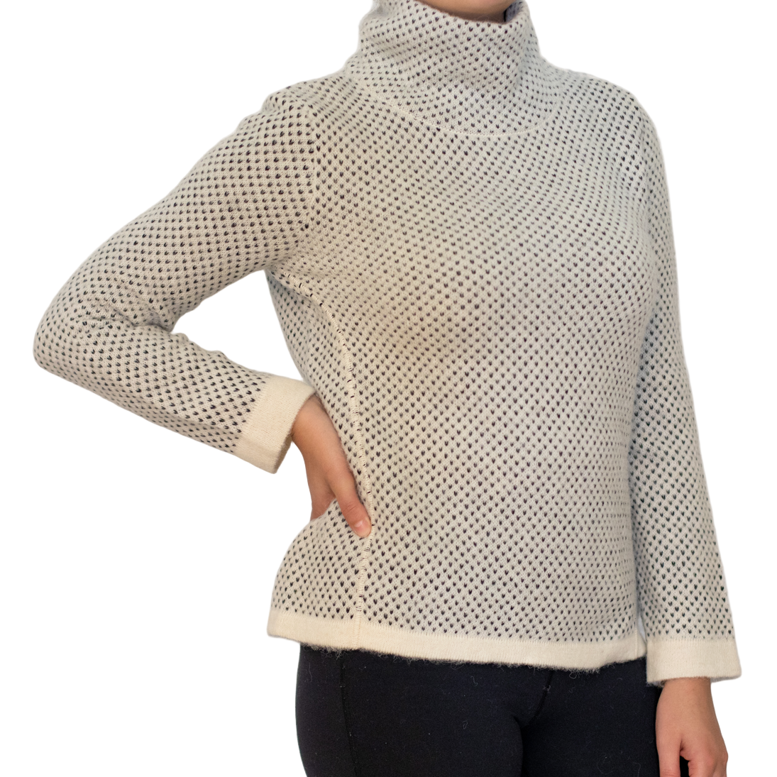 Selbu Mock Alpaca Sweater