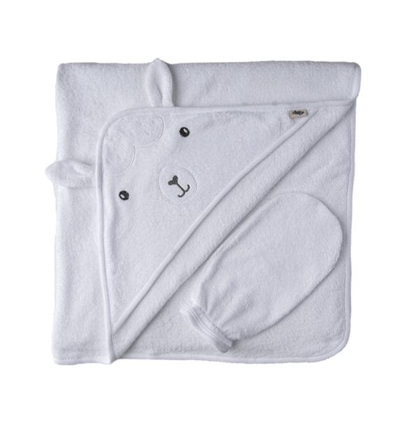 Pima Lima Hooded Llama Towel – Fluff Alpaca - Main Image