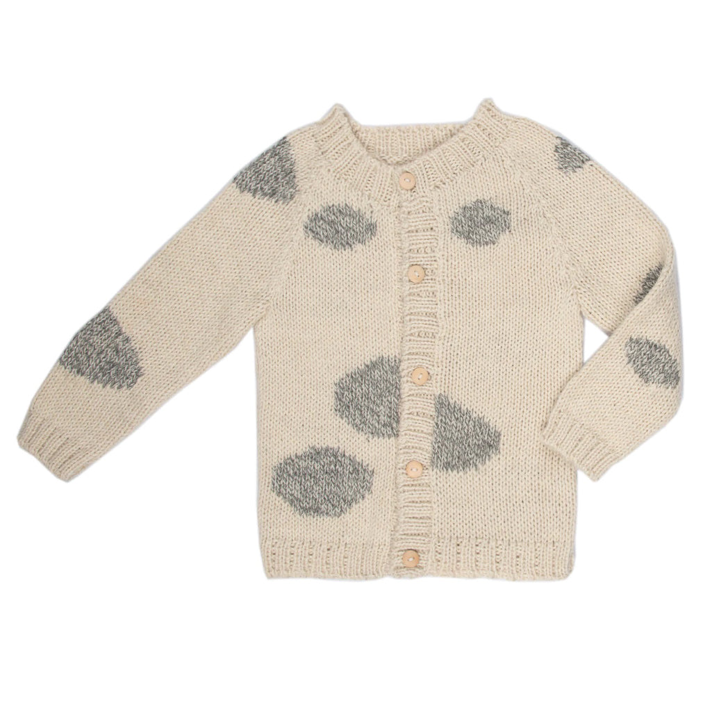Nanay Floating Circles Alpaca Cardigan