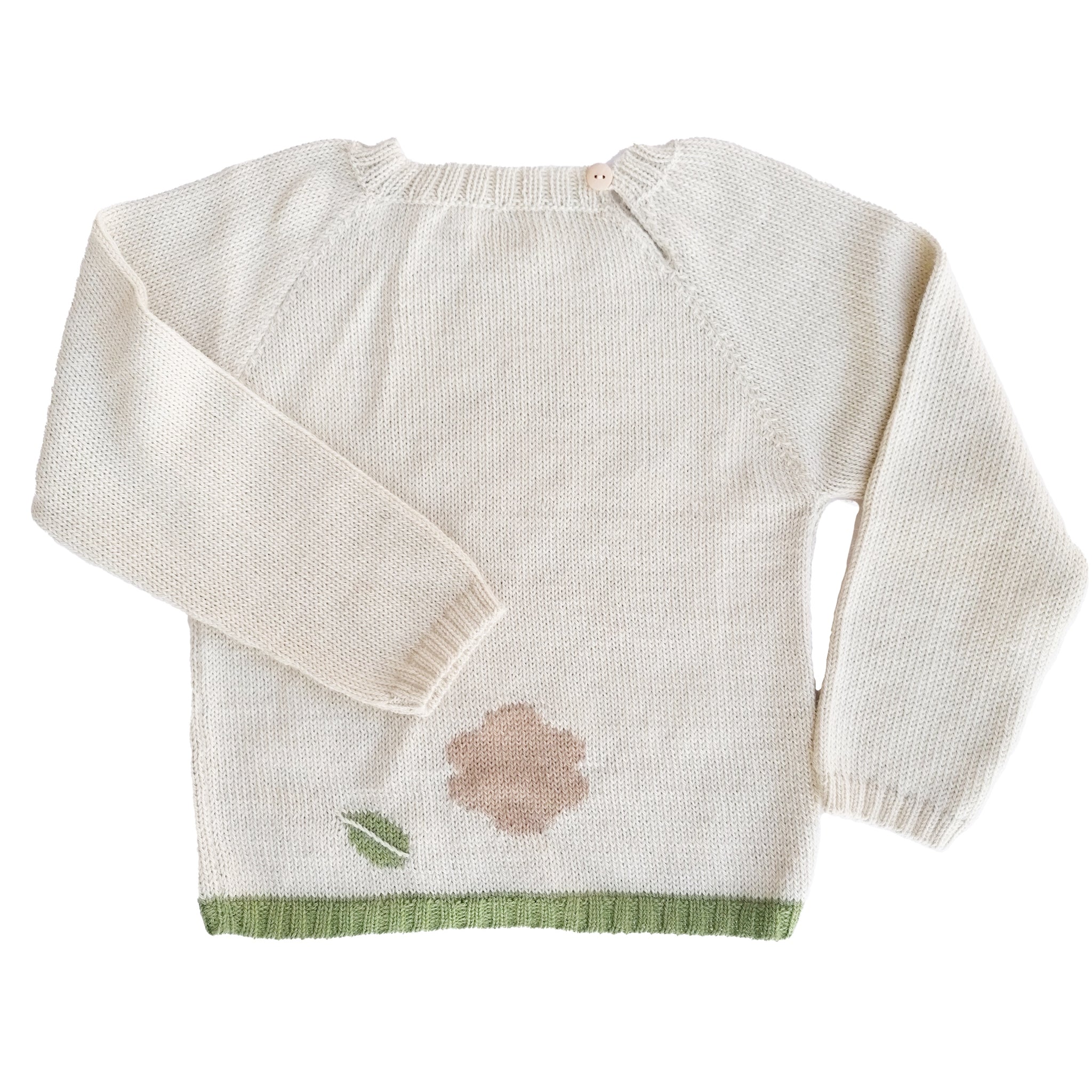 Nanay Little Sheep on the Grass Alpaca Sweater