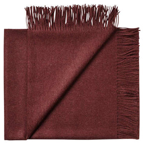Fluff Solid Color Baby Alpaca Throw Blanket