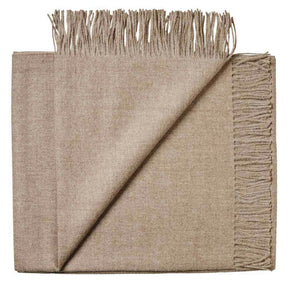Fluff Solid Color Baby Alpaca Throw Blanket