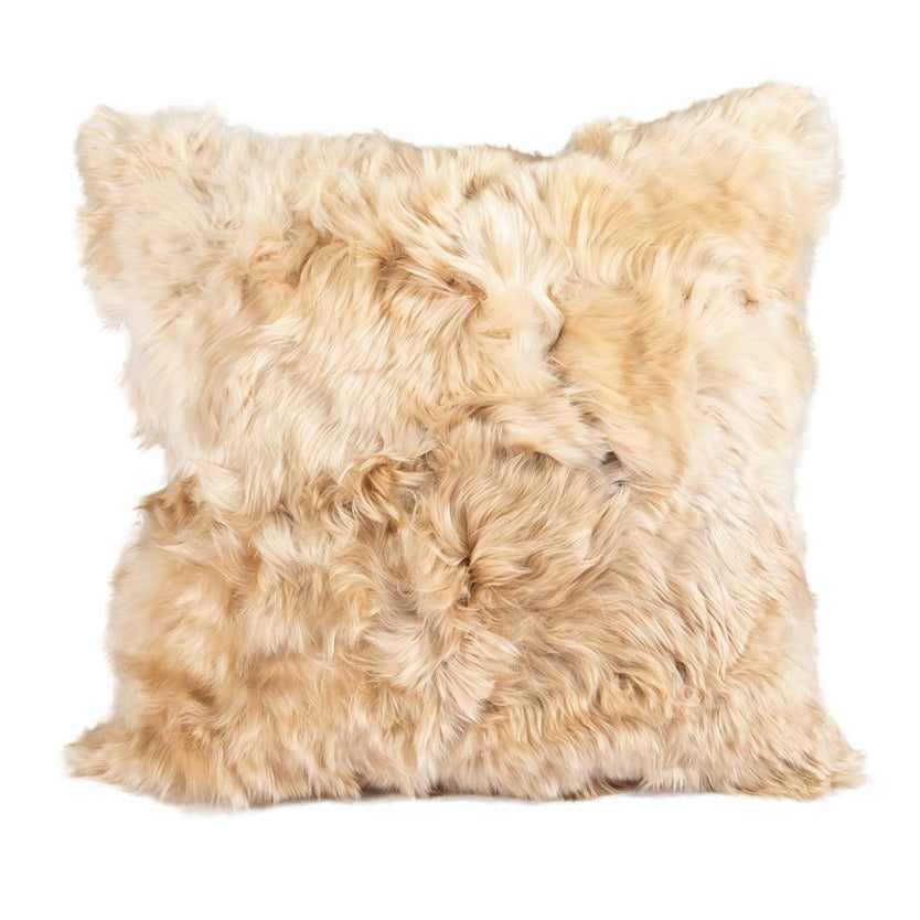 Square Suri Alpaca Fur Pillow