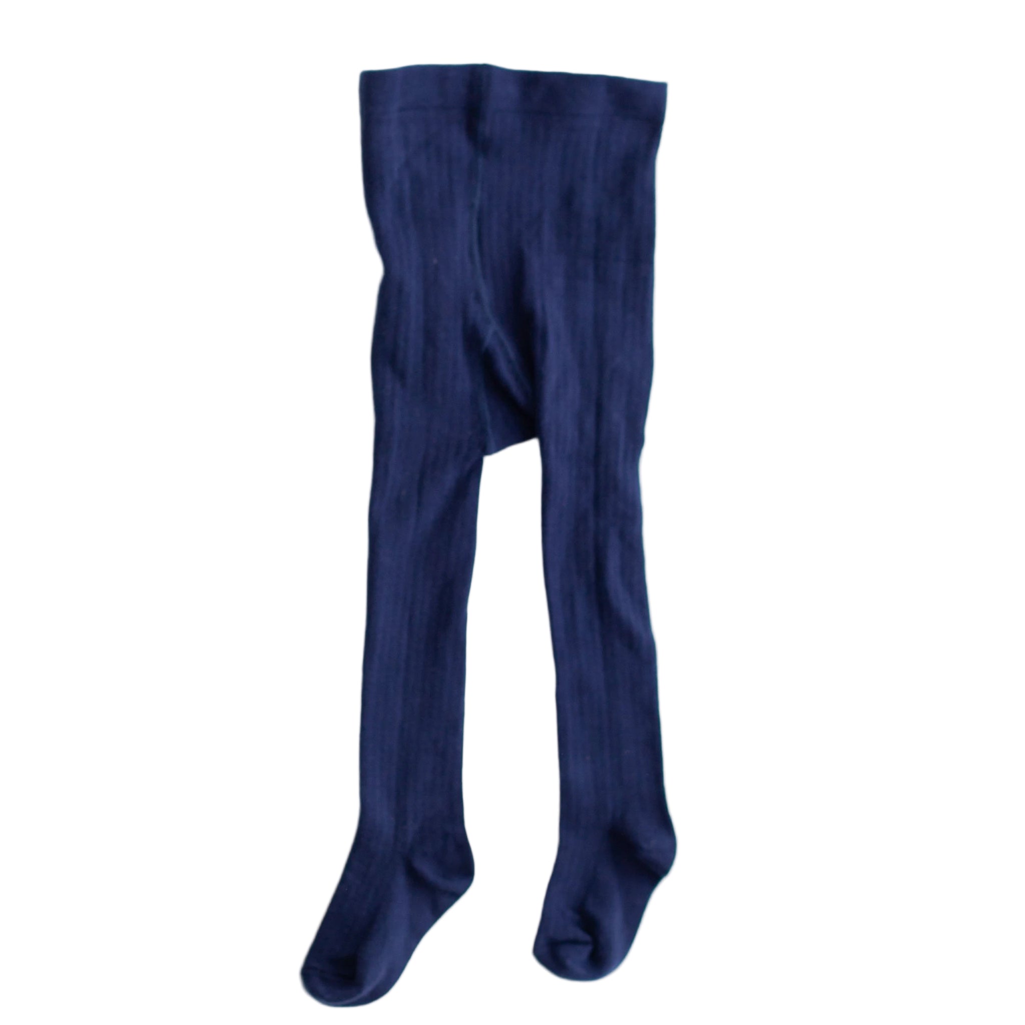 Lali Ribbed Handknit Cotton Tights