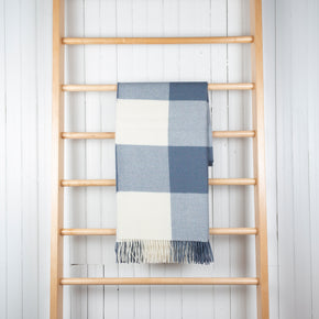 Fluff Buffalo Plaid Baby Alpaca Throw Blanket