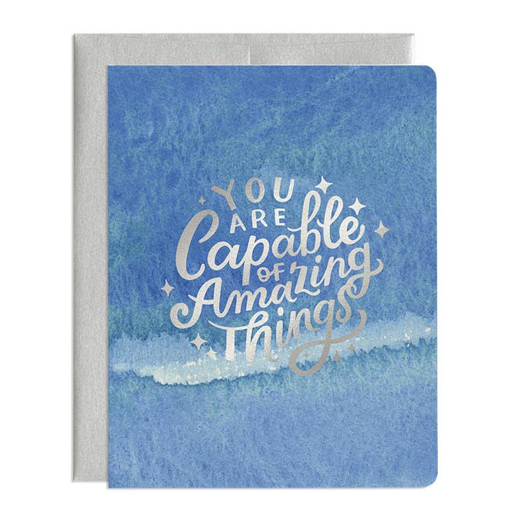 'Amazing Things' Greeting Card