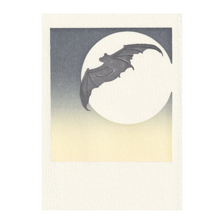 'Moon Bat' Card